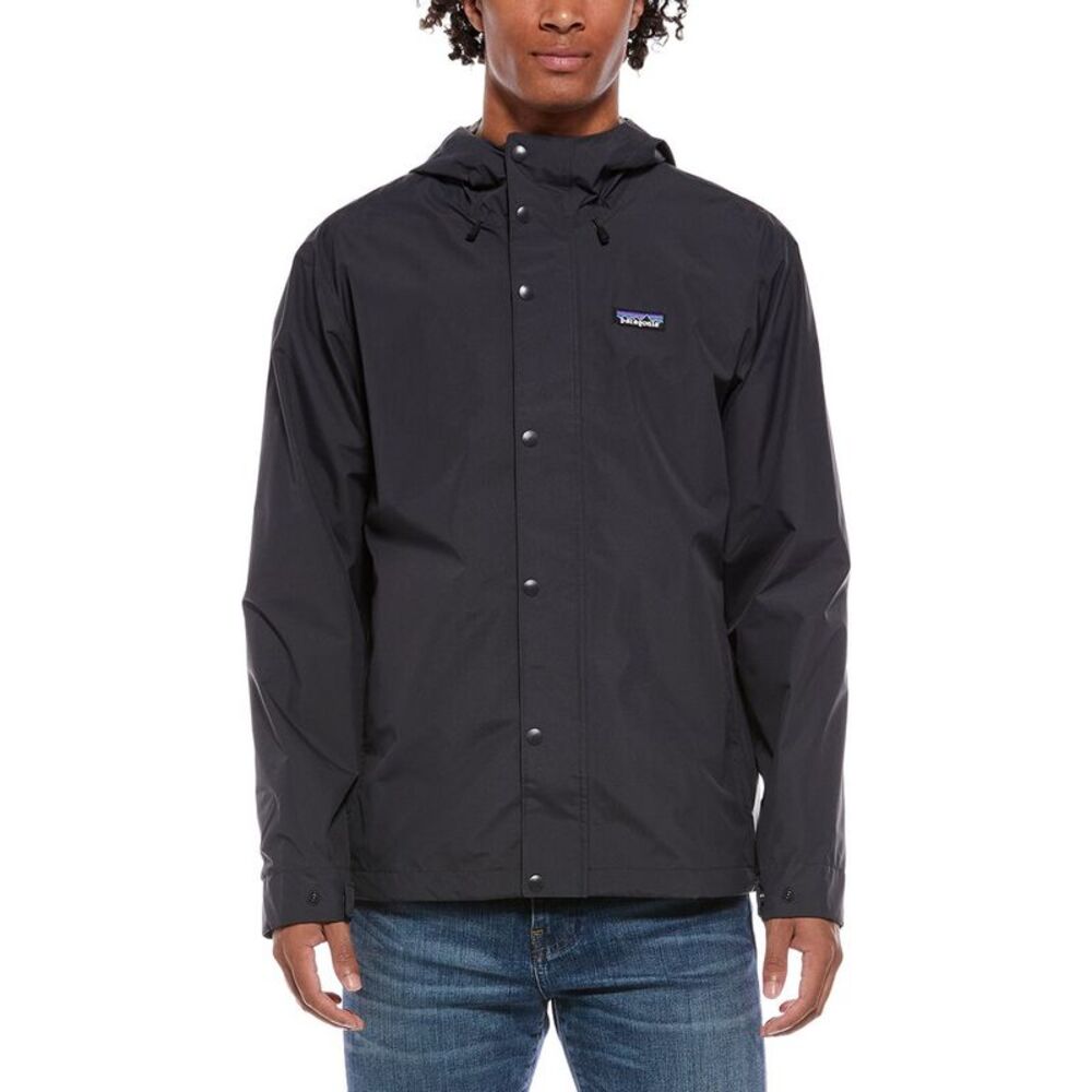 Patagonia® Mens Patagonia Jackson Glacier Rain Jacket, Black